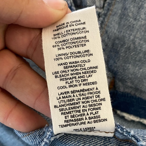 Anthropologie Avec Les Filles Patchwork Denim Jacket - Picture 7 of 11